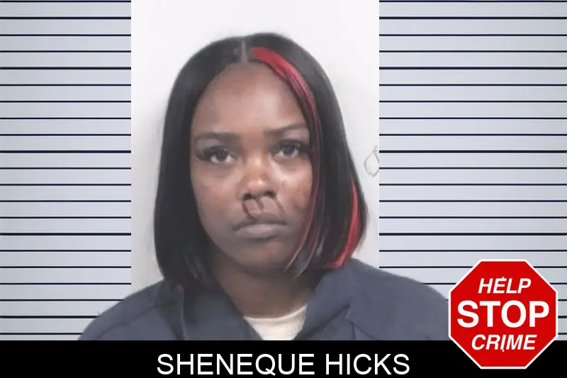 Sheneque Hicks mugshot