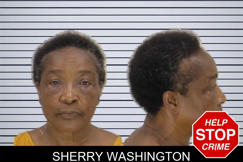 Sherry Washington mugshot