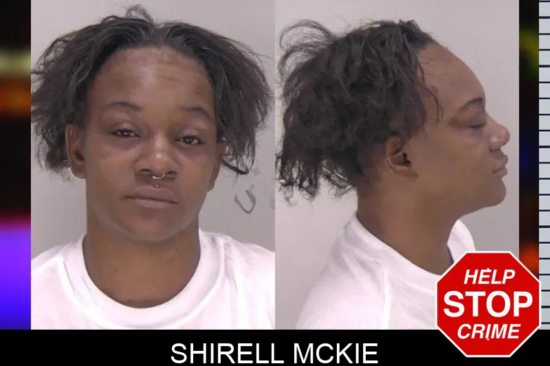 Shirell McKie mugshot