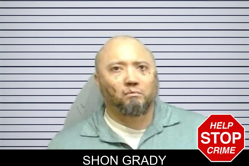 Shon Grady mugshot