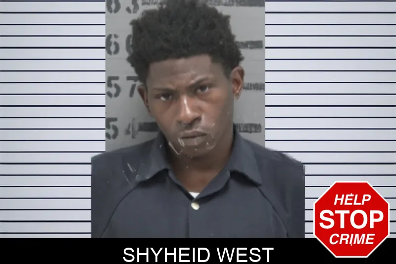Shyheid West mugshot