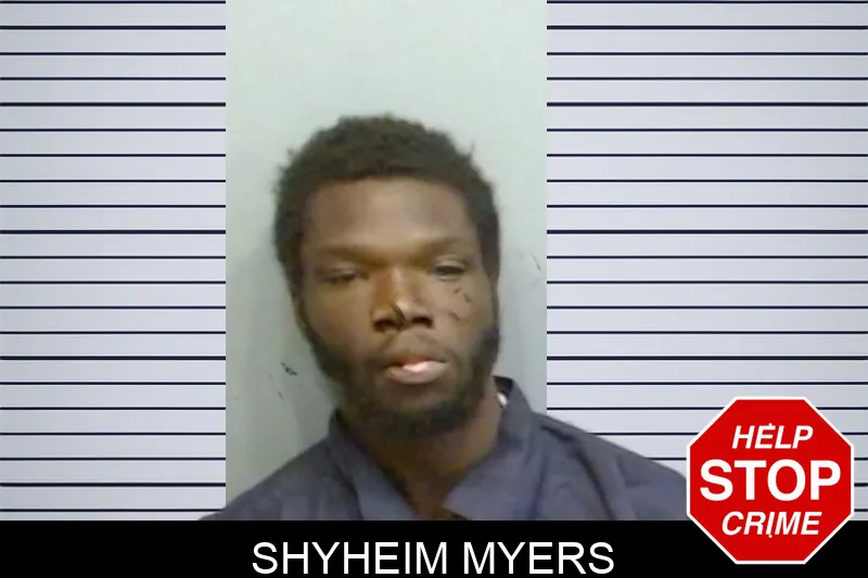 Shyheim Myers mugshot