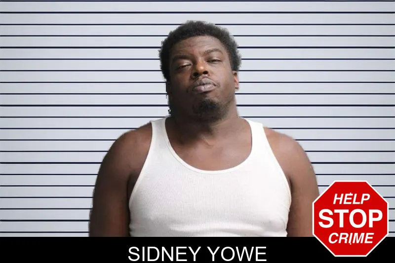 Sidney Yowe mugshot