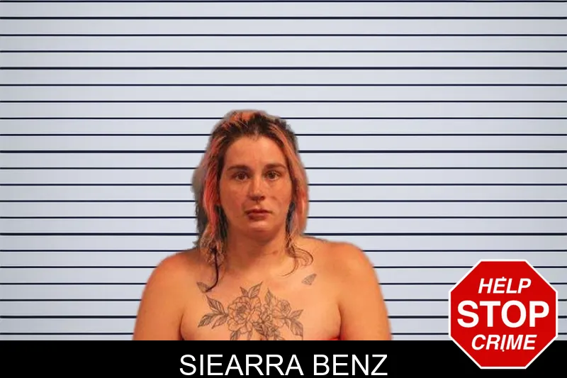 Siearra Benz mugshot