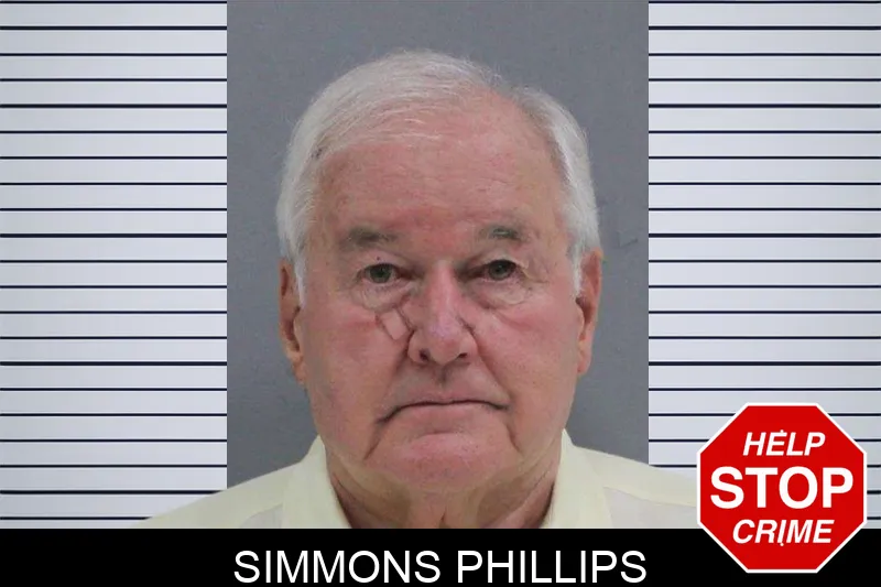 Simmons Phillips mugshot