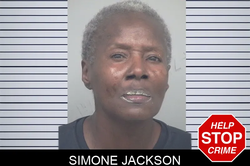 Simone Jackson mugshot