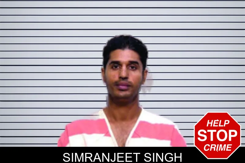 Simranjeet Singh mugshot
