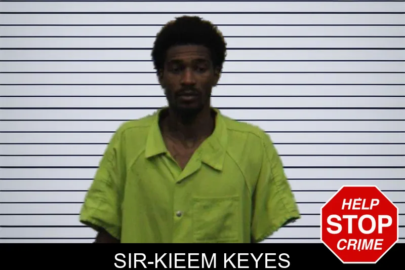 Sir-Kieem Keyes mugshot
