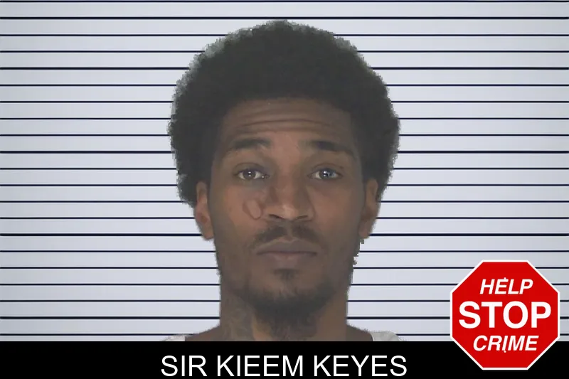 Sir Kieem Keyes mugshot