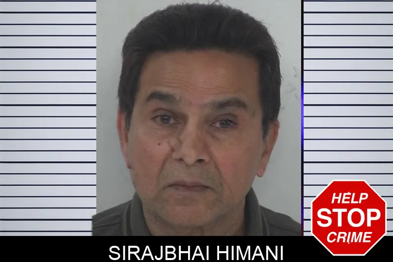 Sirajbhai Himani mugshot