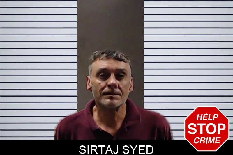 Sirtaj Syed mugshot