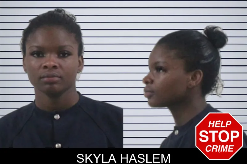 Skyla Haslem mugshot