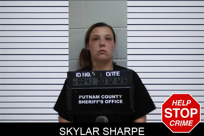 Skylar Sharpe mugshot