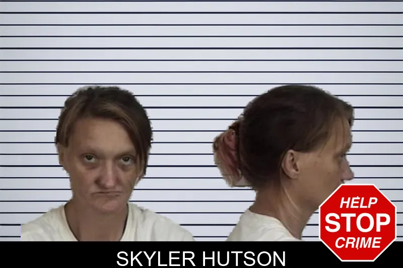 Skyler Hutson mugshot