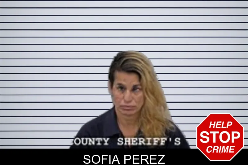 Sofia Perez mugshot