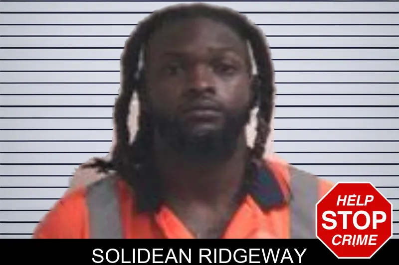 Solidean Ridgeway mugshot