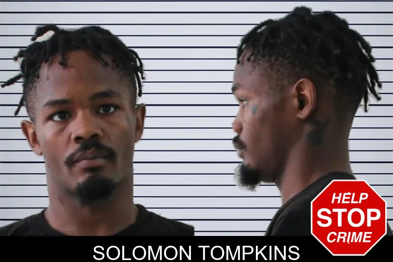 Solomon Tompkins mugshot