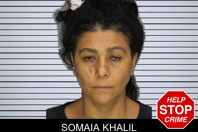 Somaia Khalil mugshot