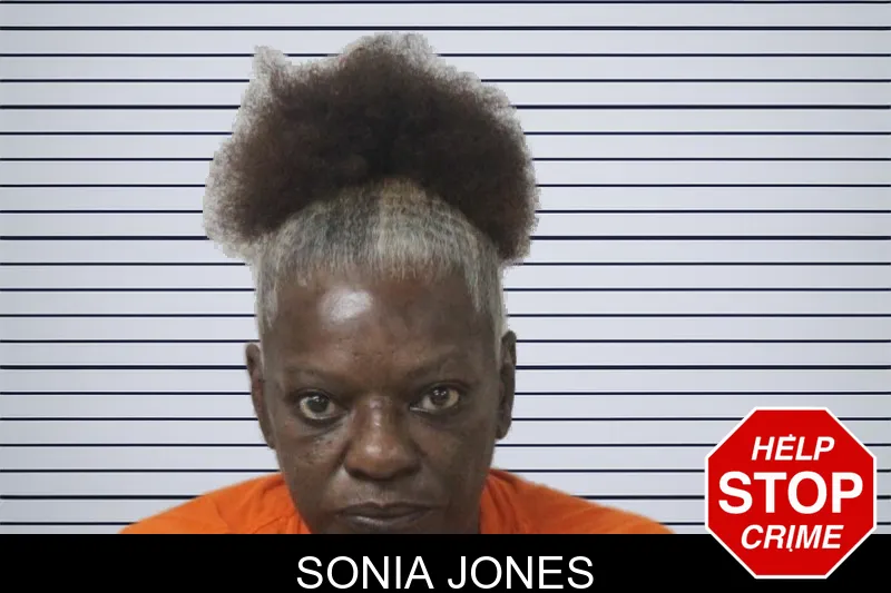Sonia Jones mugshot