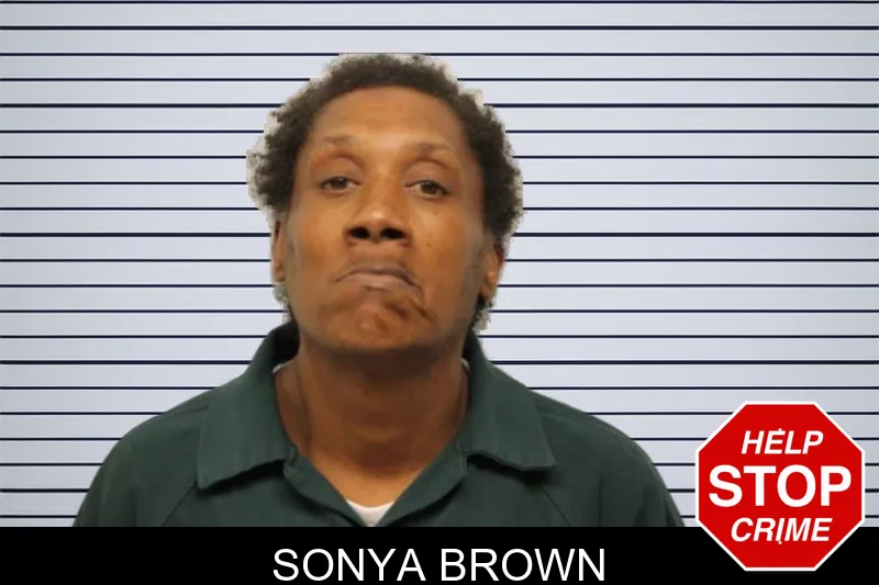 Sonya Brown mugshot