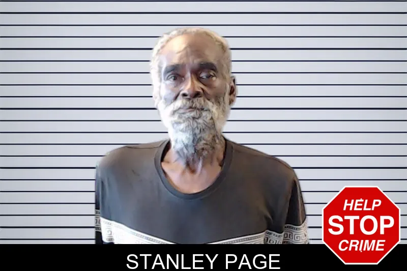Stanley Page mugshot