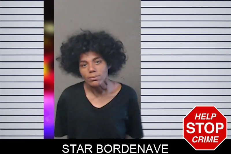 Star Bordenave mugshot