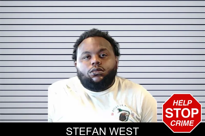 Stefan West mugshot