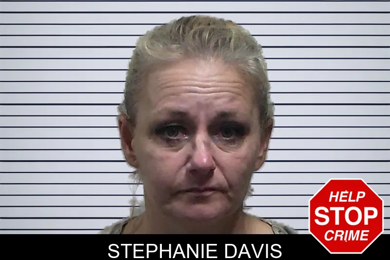 Stephanie Davis mugshot