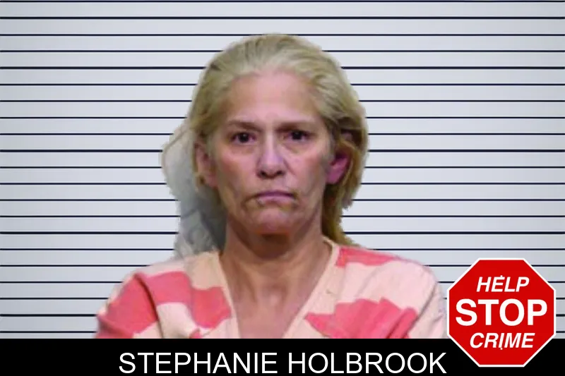 Stephanie Holbrook mugshot