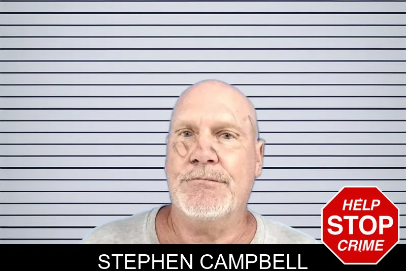 Stephen Campbell mugshot
