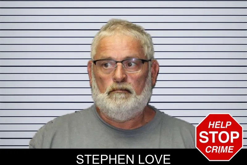 Stephen Love mugshot