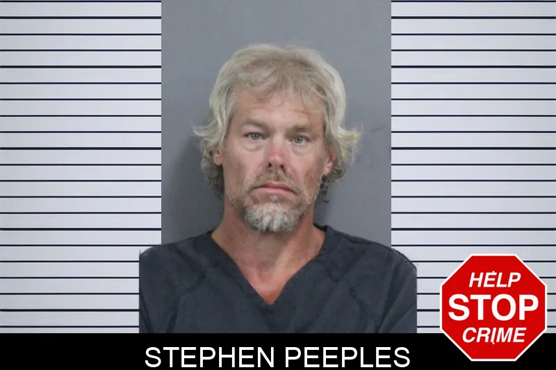 Stephen Peeples mugshot