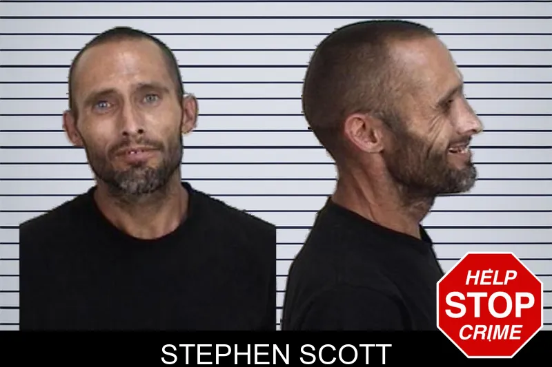 Stephen Scott mugshot