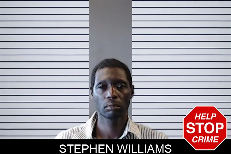Stephen Williams mugshot