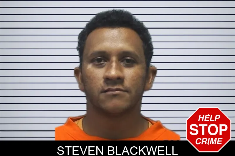 Steven Blackwell mugshot