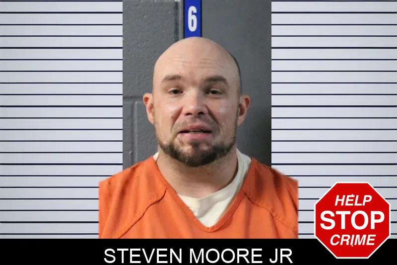 Steven Moore Jr mugshot