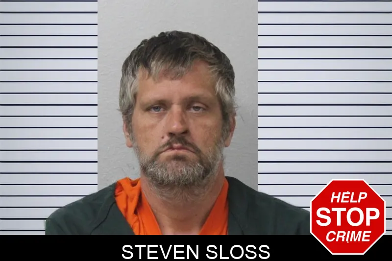 Steven Sloss mugshot