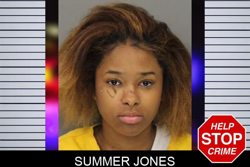 Summer Jones mugshot