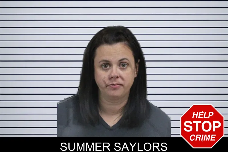 Summer Saylors mugshot