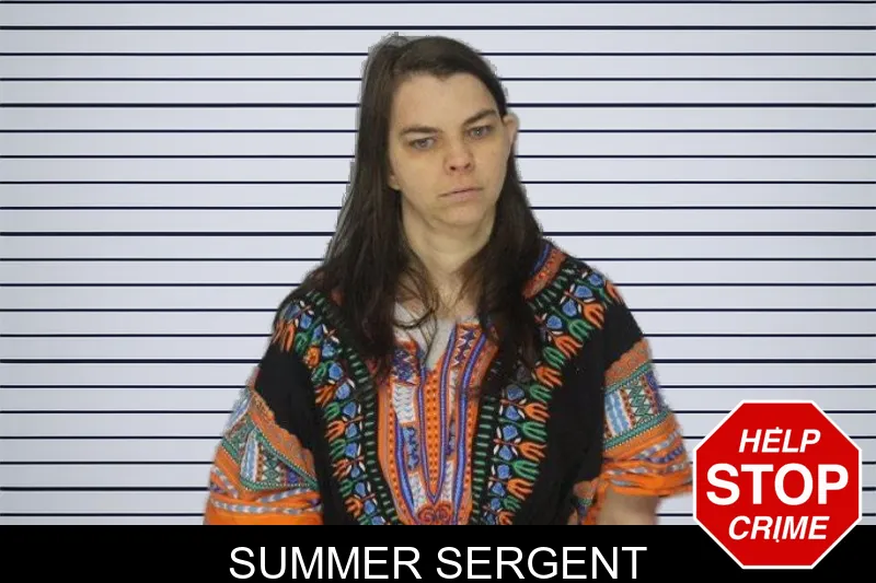 Summer Sergent mugshot