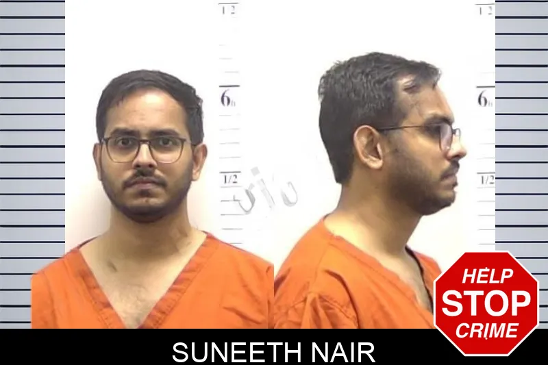 Suneeth Nair mugshot