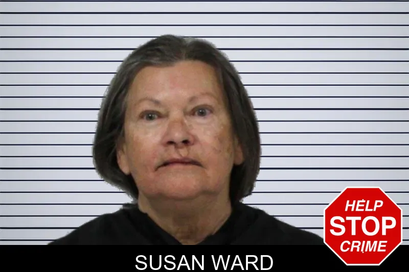Susan Ward mugshot