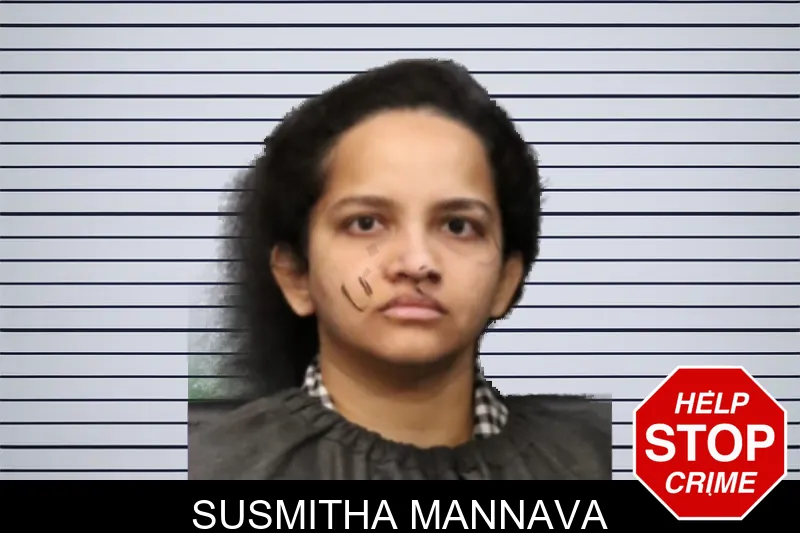Susmitha Mannava mugshot