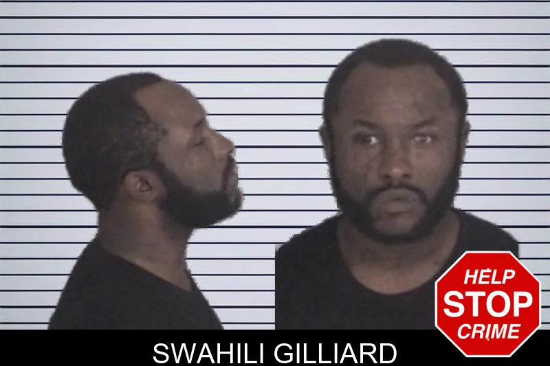 Swahili Gilliard mugshot