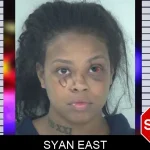 Syan East mugshot