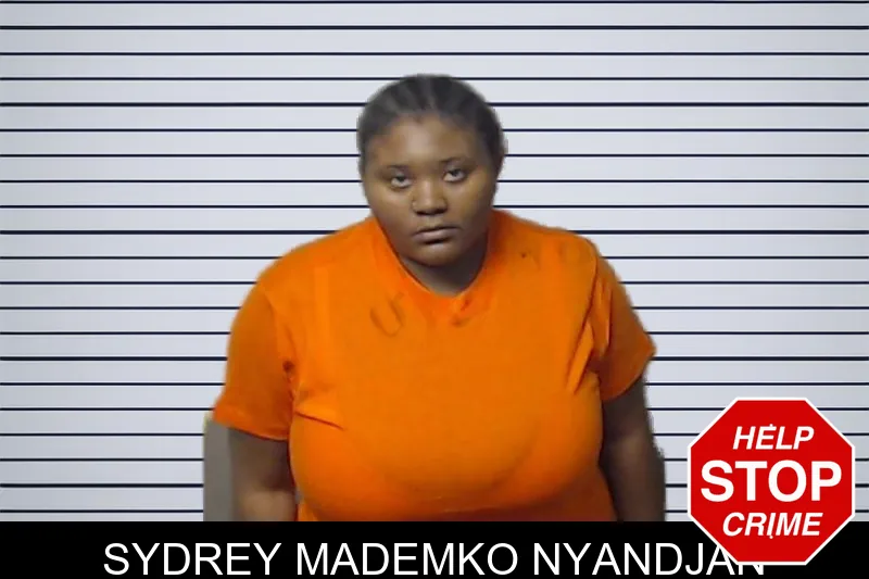 Sydrey Mademko Nyandjan mugshot