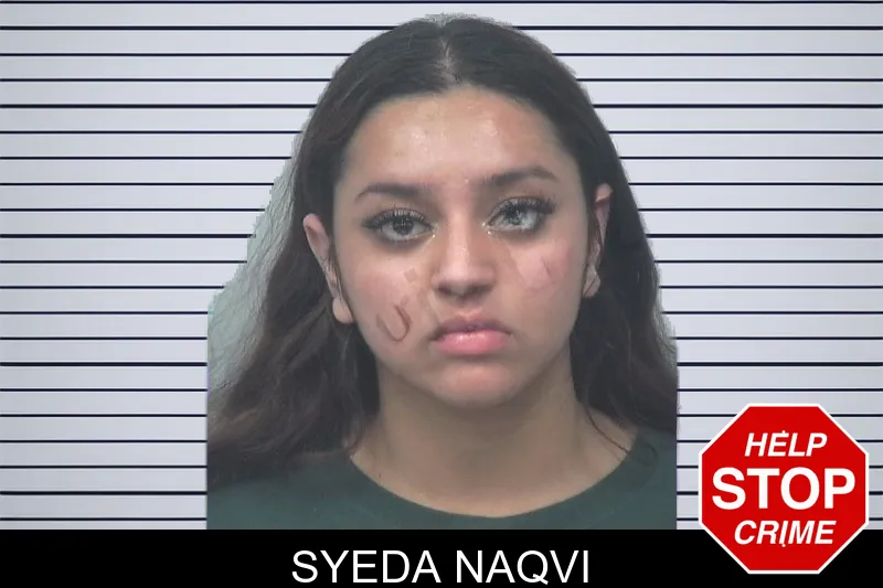 Syeda Naqvi mugshot