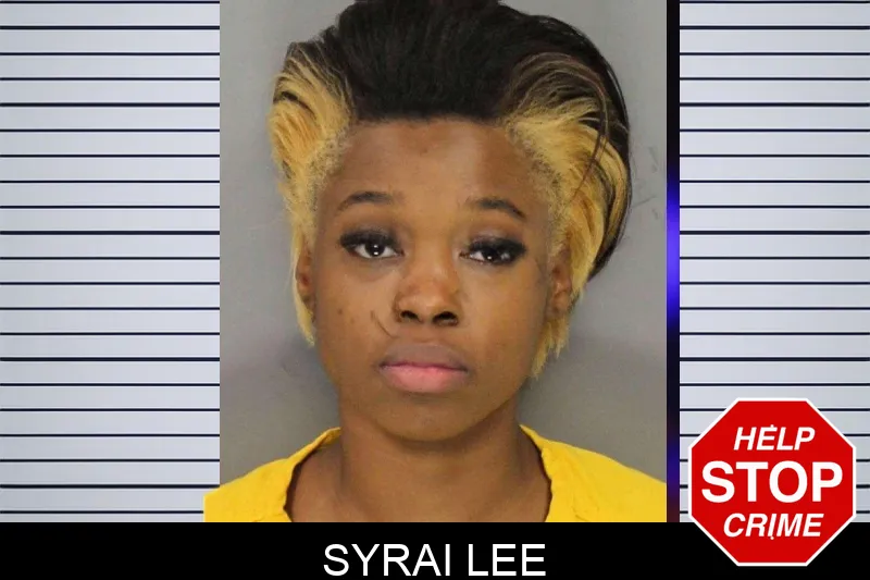 Syrai Lee mugshot