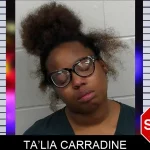 Ta’Lia Carradine mugshot