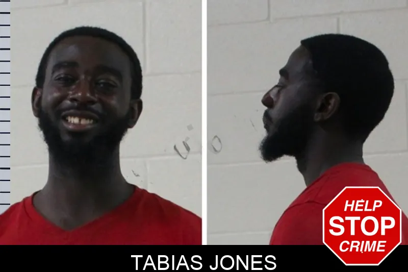 Tabias Jones mugshot